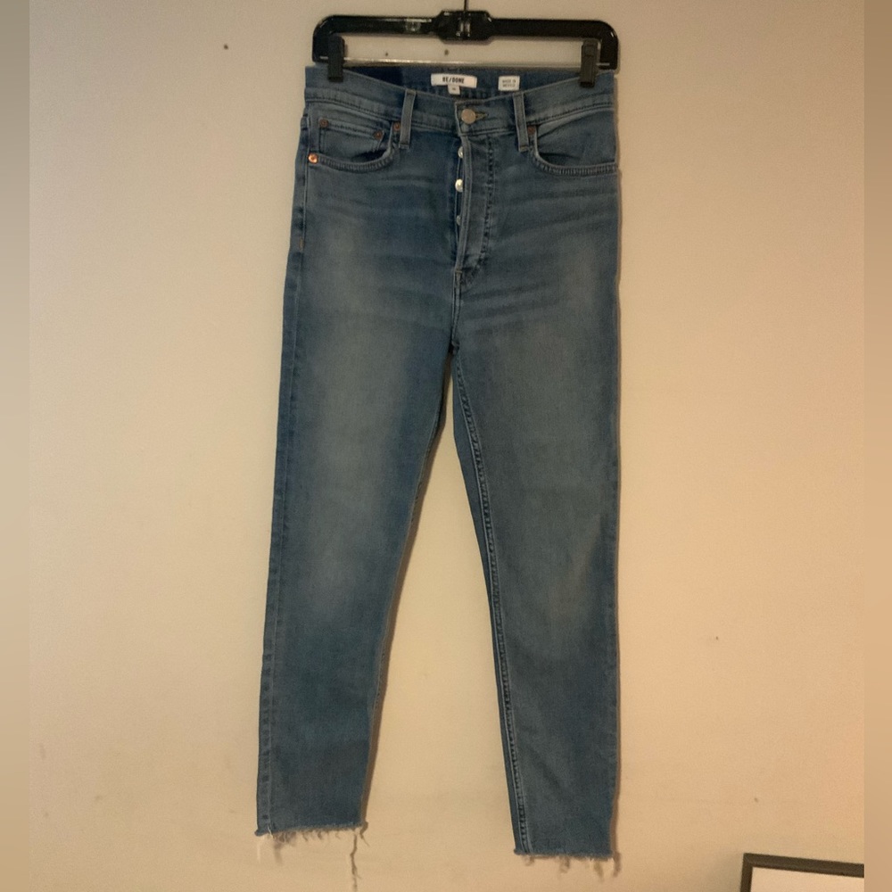 Re/Done 90s high rise ankle crop